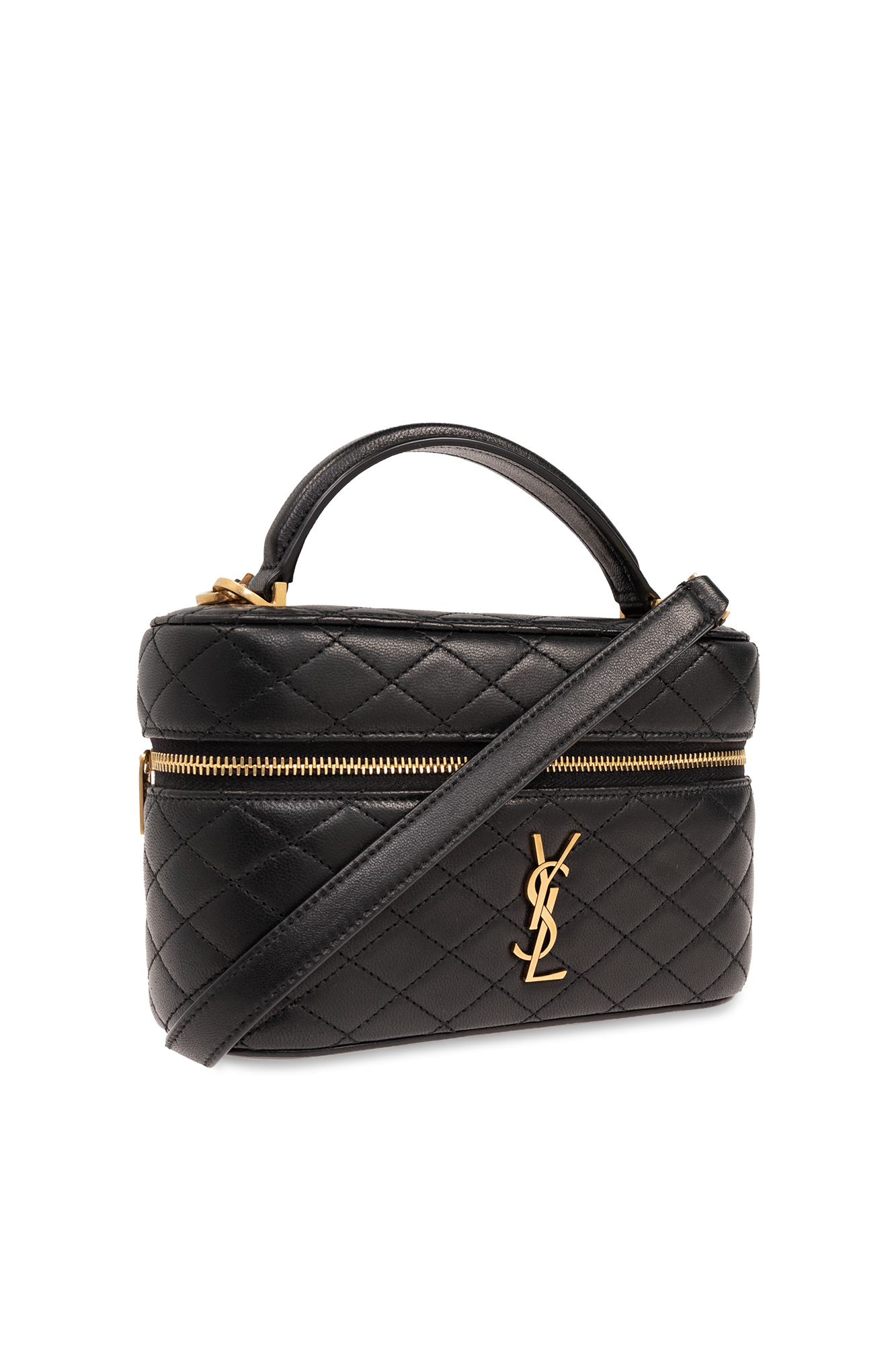 バッグ・カバンその他 Saint Laurent GABY VANITY BAG Black Gaby Vanity patent-leather shoulder bag | SAINT